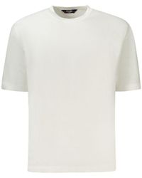 K-Way - White Cotton Men's T-shirt - L - Lyst