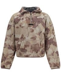 Represent - Beige Cotton Sweatshirt - Lyst
