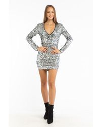 Patrizia Pepe - Polyester Cocktail Dress - Lyst