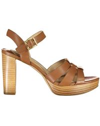 Ralph Lauren - Brown Leather Sandal - Lyst
