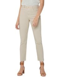 ONLY - Beige Cotton Jeans & Pant - Lyst