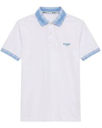 Baldinini - White Cotton Men Polo - Lyst