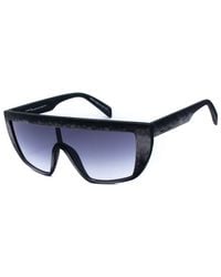 Italia Independent - Gray Acetate Sunglasses - Lyst