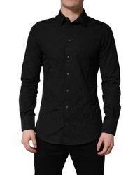 Dolce & Gabbana - Cotton Slim Fit Dress Shirt - Lyst