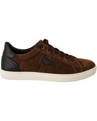 Dolce & Gabbana - Elegant Leather Casual Sneakers - Lyst