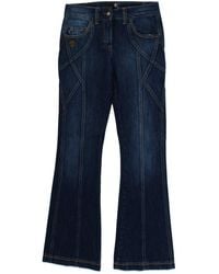 Just Cavalli - Cotton Stretch Low Waist Jeans - Lyst