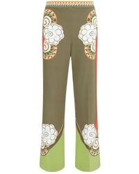 La DoubleJ - Multicolor Viscose Casual Pants - Lyst