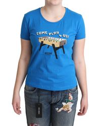 Moschino - Cotton Come Play 4 Us Print T-Shirt - Lyst