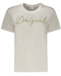 Desigual - White Cotton 's T - Lyst