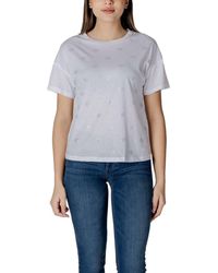 Liu Jo - Cotton Tops & T-Shirt - Lyst