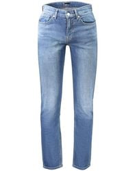 Pepe Jeans - Blue Cotton Men's Jeans - Lyst