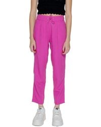 ONLY - Multicolor Linen Jeans & Pant - Lyst