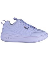 Fila - Azzurro Polyester Sneaker - Lyst