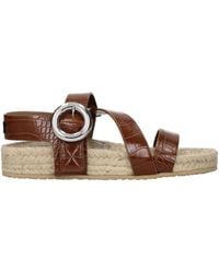 Stella McCartney - Stella Mc Cartney Gaia Sandals Eco Leather - Lyst