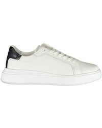 Calvin Klein - Kaylee Platform Sneaker Whiteblack - Lyst