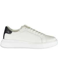 Calvin Klein - Sleek Sneakers With Contrast Accents - Lyst