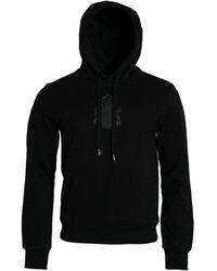Dolce & Gabbana - Cotton Hooded Pullover Sweater - Lyst