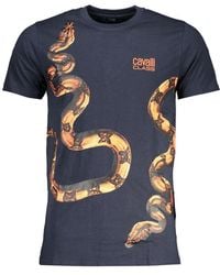 Roberto Cavalli - Cotton T-Shirt - Lyst