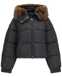 Pinko - Brown Goose Down Full - Lyst
