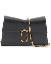 Marc Jacobs - The Mini Shoulder Bag With St. Marc Chain Wallet - Lyst