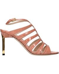 Tom Ford - Sandals Leather/Clay - Lyst