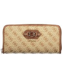 Guess - Beige Polyester Wallet - Lyst