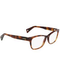 Lanvin - Brown Acetate Frames - Lyst