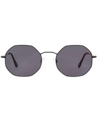 Andy Wolf - Black Metal Sunglasses - Lyst