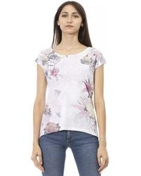 TRUSSARDI ACTION - White Cotton T - Lyst