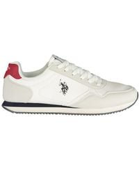 U.S. POLO ASSN. - White Polyurethane Men's Sneaker - Lyst