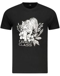 Roberto Cavalli - Cotton T-Shirt - Lyst