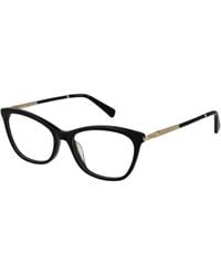 Longchamp - Black Plastic Glasses (frames) - Lyst