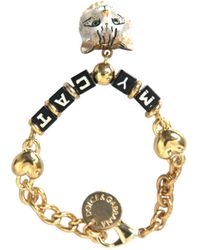 Dolce & Gabbana - Tone Brass Chain My Cat Heart Bracelet - Lyst