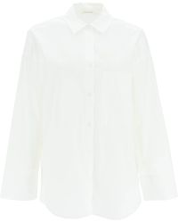 By Malene Birger - Derris Boxy Fit Shirt In Organic Cotton - Lyst