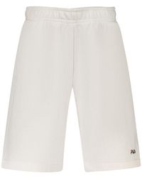 Fila - White Cotton Men's Sweatpant - Lyst