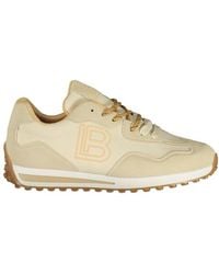 Laura Biagiotti - Beige Polyurethane Sneaker - Lyst
