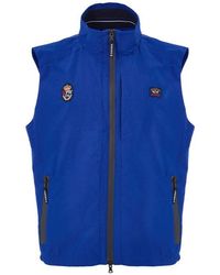 Paul & Shark - Polyester Sleveless Jacket - Lyst