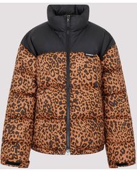 Vetements - Leopard Logo Puffer Jacket - Lyst