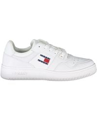 Tommy Hilfiger - Leather Sneaker - Lyst