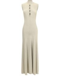 Self-Portrait - Lurex Knit Long Dress - Lyst