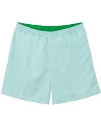 Bottega Veneta - Turquoise Polyamide Swim Short - Lyst