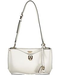 Guess - White Polyurethane 's Bag - Lyst