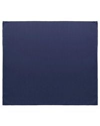 Dolce & Gabbana - Blue Silk Pocket Square - Lyst