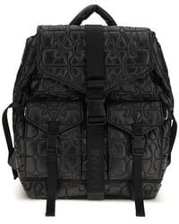 Ganni - Black Polyamide Backpack - Lyst