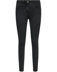 Patrizia Pepe - Black Cotton Jeans & Pant - Lyst