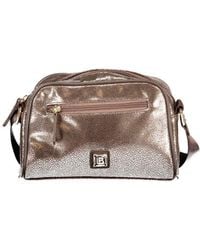 Laura Biagiotti - Bronzo Polyester Handbag - Lyst