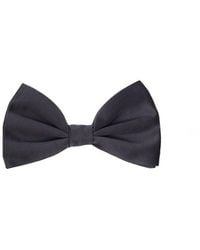 Dolce & Gabbana - Gray Silk Bowtie - Lyst