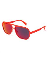 Italia Independent - Gray Metal Sunglasses - Lyst
