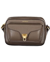Coccinelle - Brown Leather Handbag - Lyst