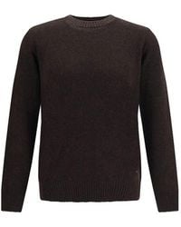 Brooksfield - Brown Wool Oves Aries Sweatshirt - Lyst